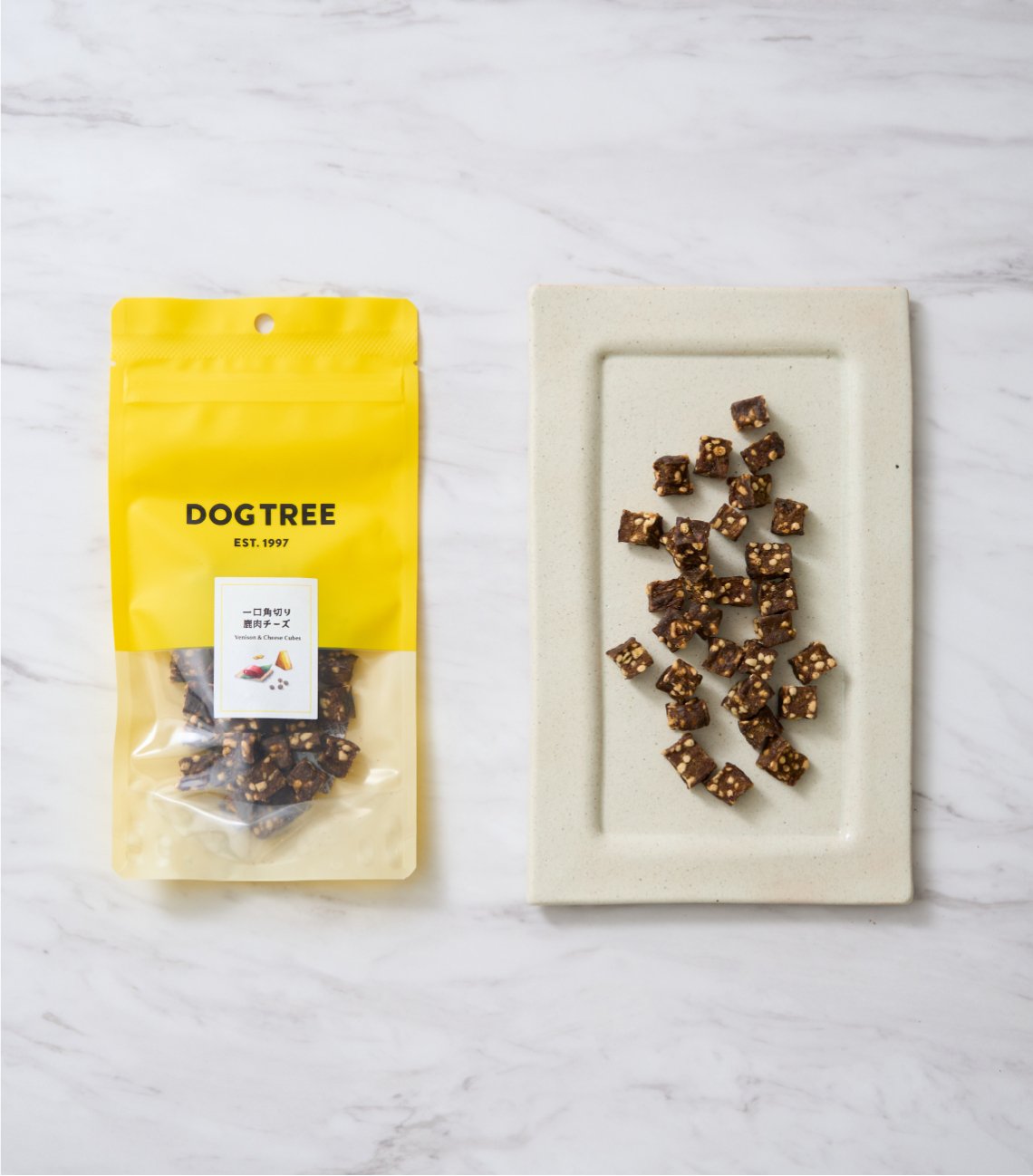 一口角切り 鹿肉 チーズ 35g