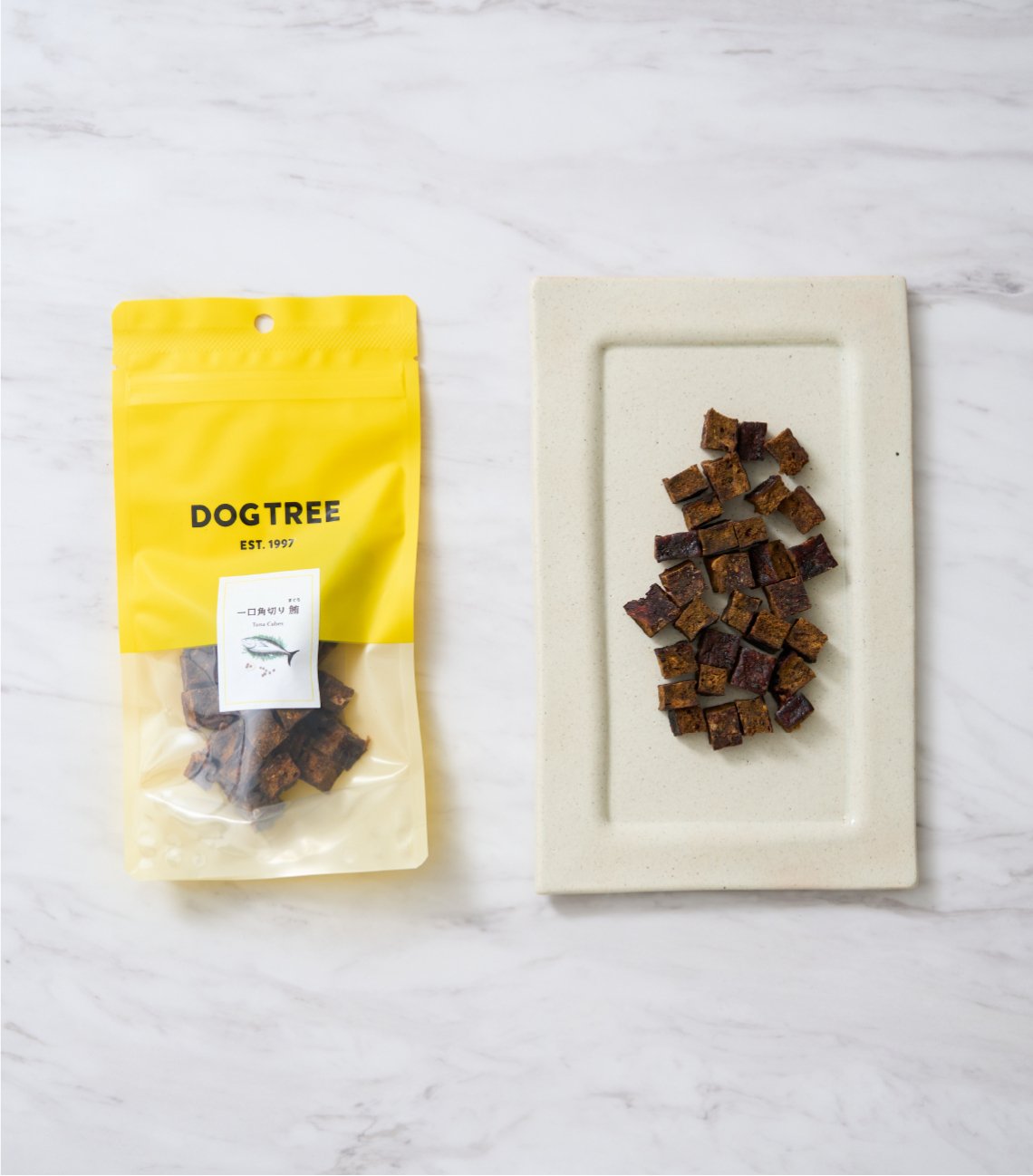 一口角切り 鮪 45g