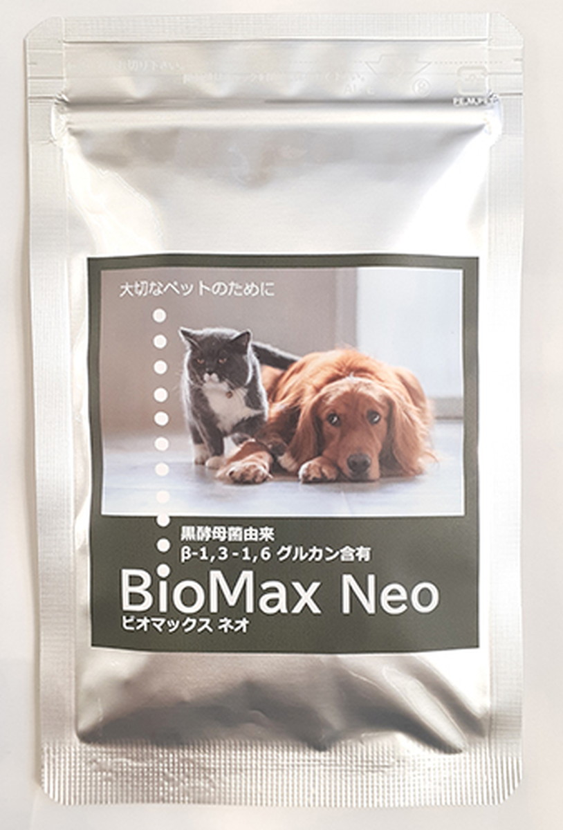 動物用β‐グルカン BioMaxNeo60カプセル入