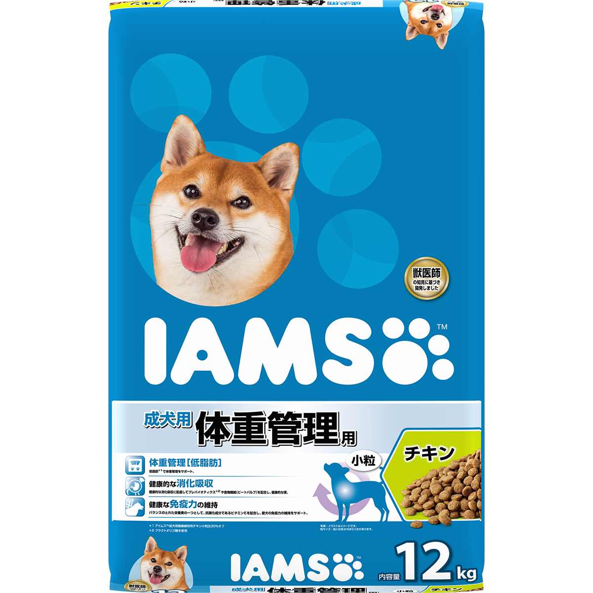 アイムス 成犬用　体重管理用　チキン　小粒 12kg