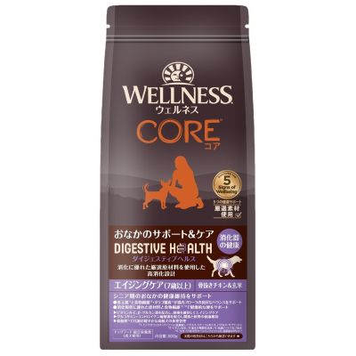 ウェルネス コアダイジェスティブヘルス エイジングケア ７歳以上 骨抜きチキン＆玄米800g