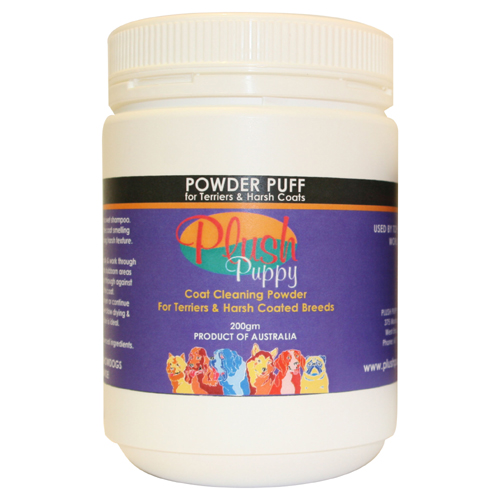 プラッシュパピー パウダーパフ テリアー＆ハーシュコート 100g