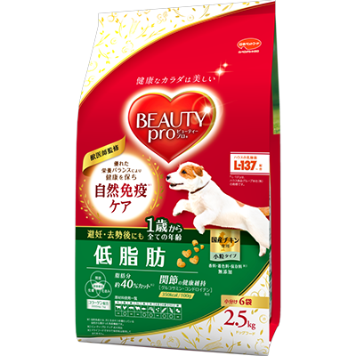 ビューティープロ ドッグ 低脂肪 1歳から 2.5kg
