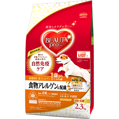 ビューティープロ ドッグ 食物アレルゲンに配慮 1歳から 2.3kg