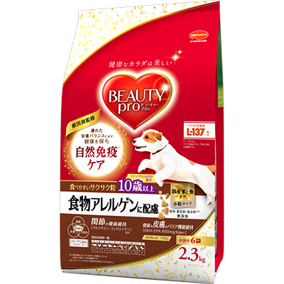 ビューティープロ ドッグ 食物アレルゲンに配慮 10歳以上 2.3kg/4.7kg （ 2.3kg ）