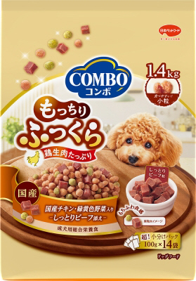 コンボ ドッグ もっちりふっくら 国産チキン・しっとりビーフ添え1.4 k g