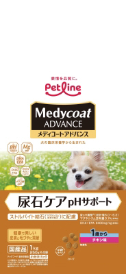 メディコート アドバンス 尿石ケア pHサポート 1歳から 1kg