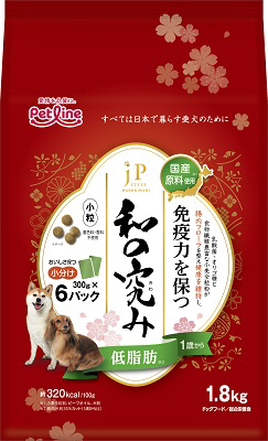 JPスタイル 和の究み 小粒 低脂肪 1歳から 1.8kg