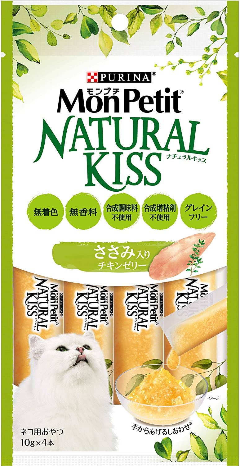 モンプチ ナチュラルキッス ささみ入り チキンゼリー 40g