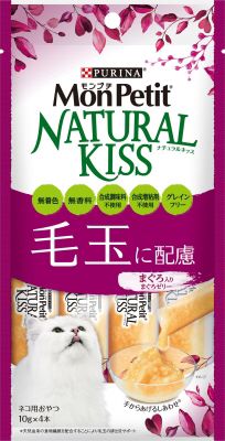 モンプチ ナチュラルキッス 毛玉に配慮 まぐろ入り まぐろゼリー 40g