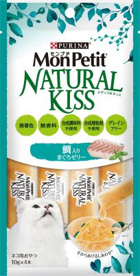 モンプチ ナチュラルキッス 鯛入り まぐろゼリー 40g