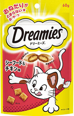 ドリーミーズ シーフード&チキン味 60g
