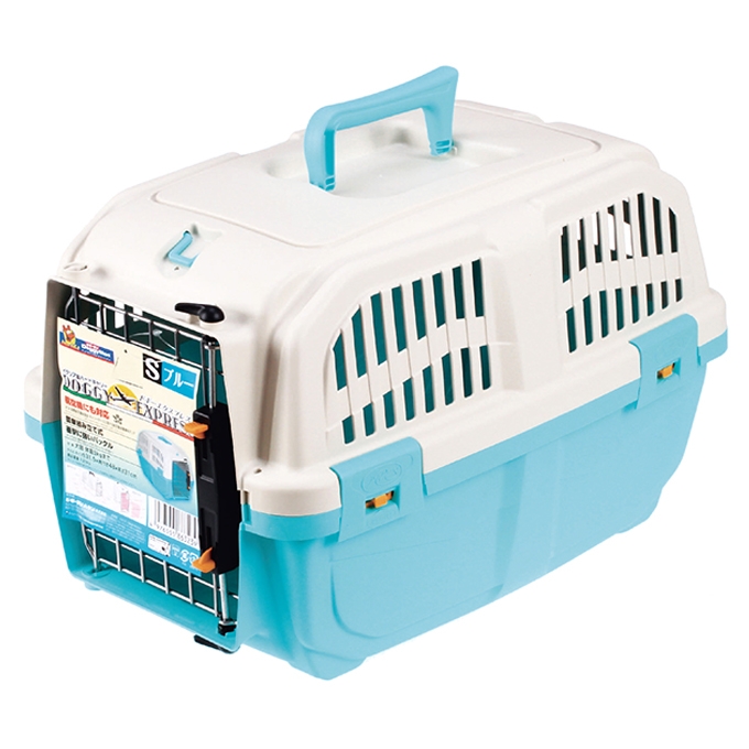 イタリア製 ハードキャリー DOGGY EXPRESS Sサイズ ブルー