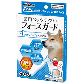 薬用 ペッツテクト+ フォースガード 中型犬 3P