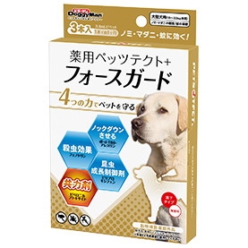 薬用 ペッツテクト+ フォースガード 大型犬 3P