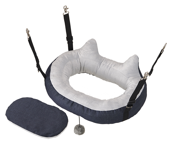 肉球みえちゃう ハンモック ネイビー
