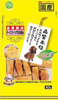 チーズスティック ささみ包み 80g