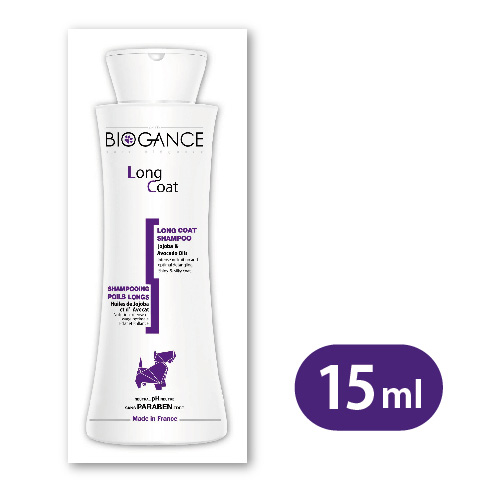 BIOGANCE ロングコート シャンプー 15ml