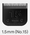 【替刃】 KMシリーズ用 1.5mm No.15 ミディアム （ アルティメット コンペティッション シリーズ ブレード ）