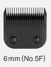 【替刃】 KMシリーズ用 6mm No.5F コース・フル （ アルティメット コンペティッション シリーズ ブレード ）