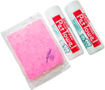 ペットタオル ピンク/グリーン （ ピンク ）