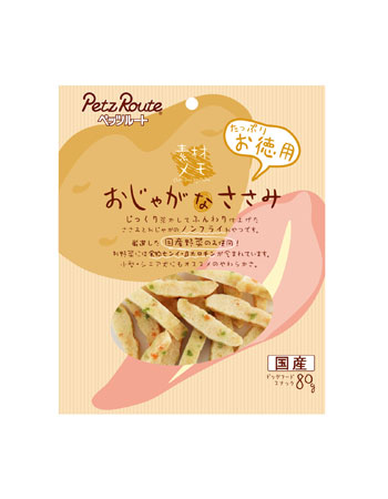 素材メモ おじゃがなささみ お徳用 80g