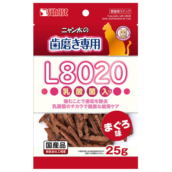 ニャン太の歯磨き専用 L8020乳酸菌入り まぐろ味 25g