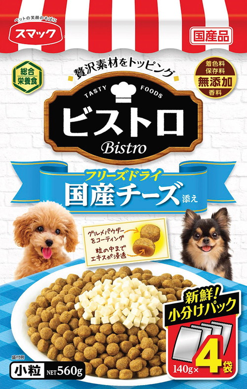 ビストロ フリーズドライ 国産チーズ添え 560g（ 140g×4袋 ）