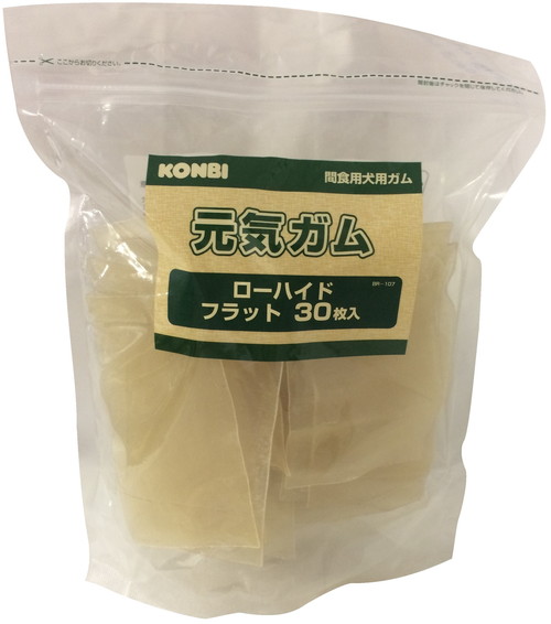 元気ガム ローハイド フラット 30枚入