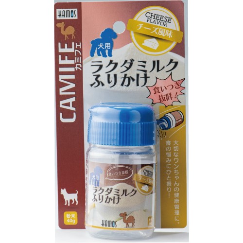 カミフェ ラクダミルク ふりかけ チーズ風味 犬用 40g