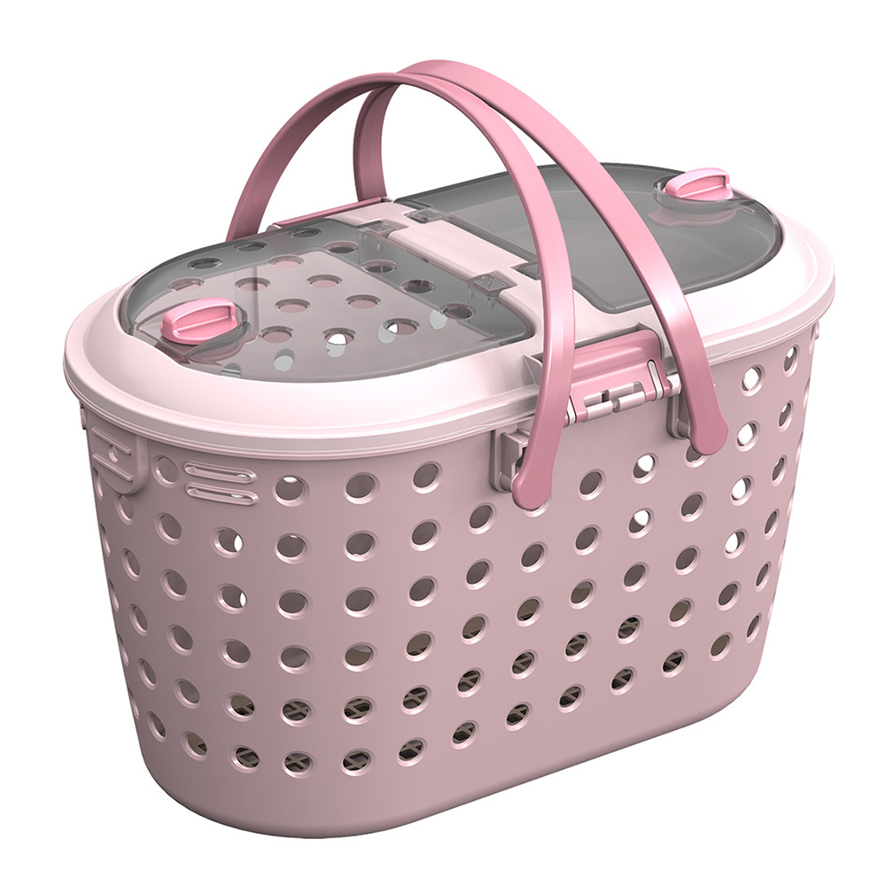 キティキャリー ピンク/ブルー/ブラウン （ ピンク ）