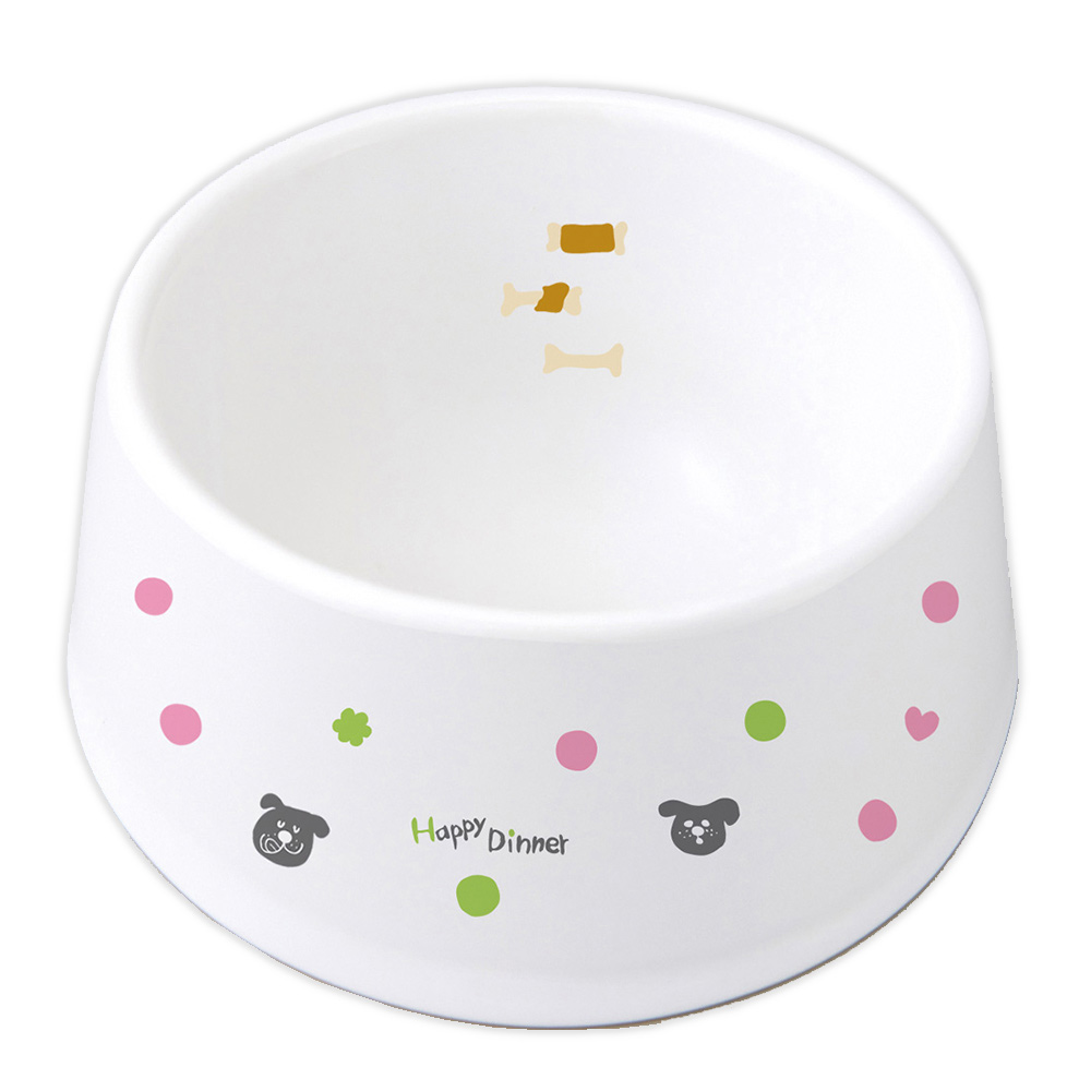 食べやすい 陶製食器 犬用 S/M （ Sサイズ ）