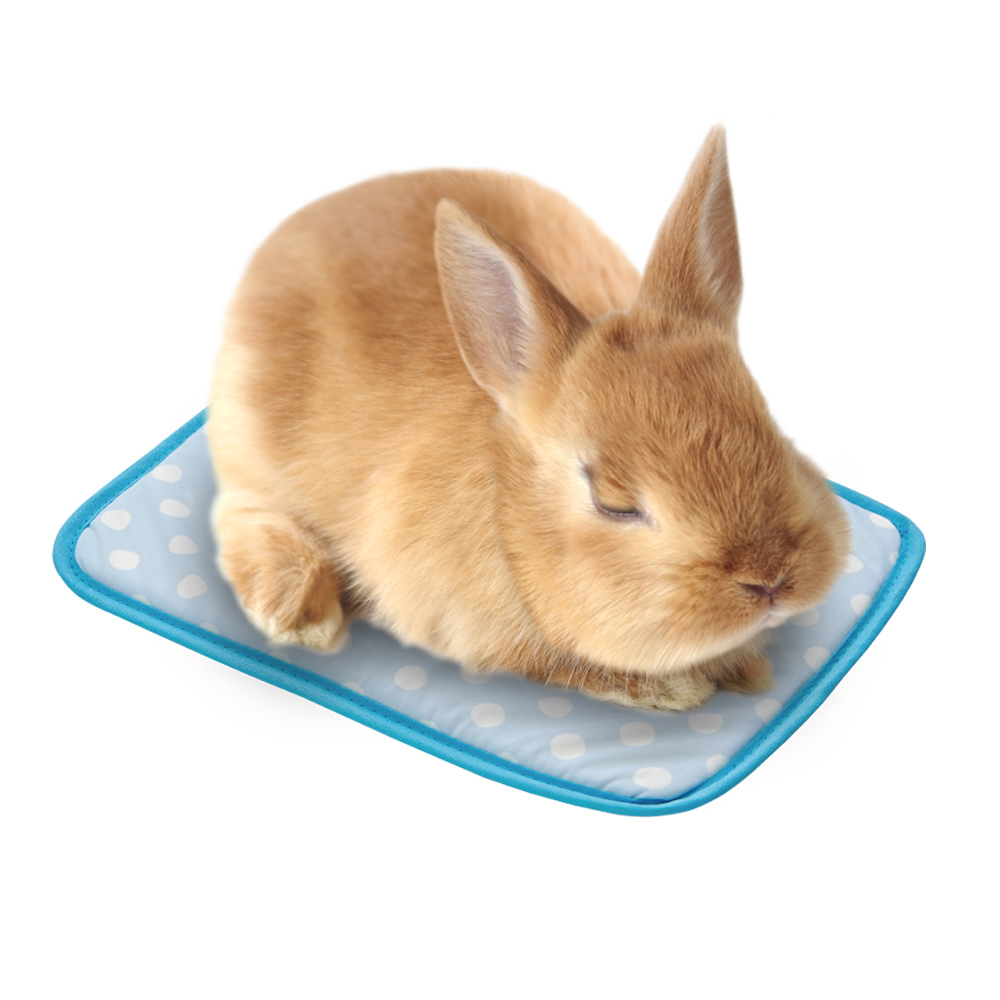 接触冷感 うさちゃんのひんやりマット S/M （ Sサイズ ）