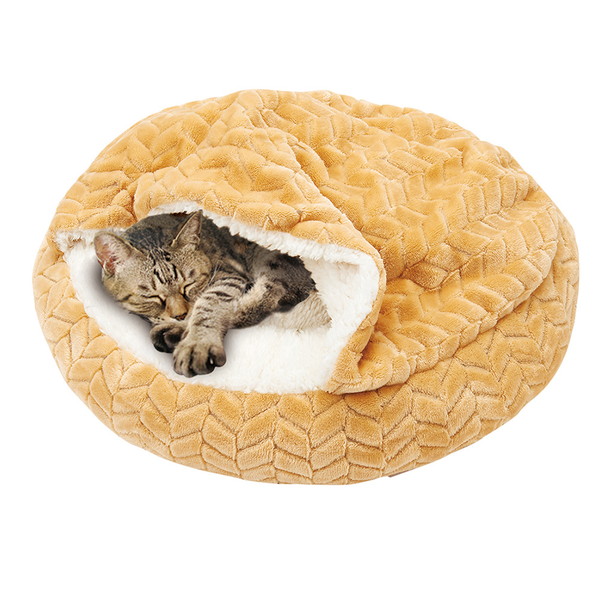 のってもぐって まあるい クッションベッド