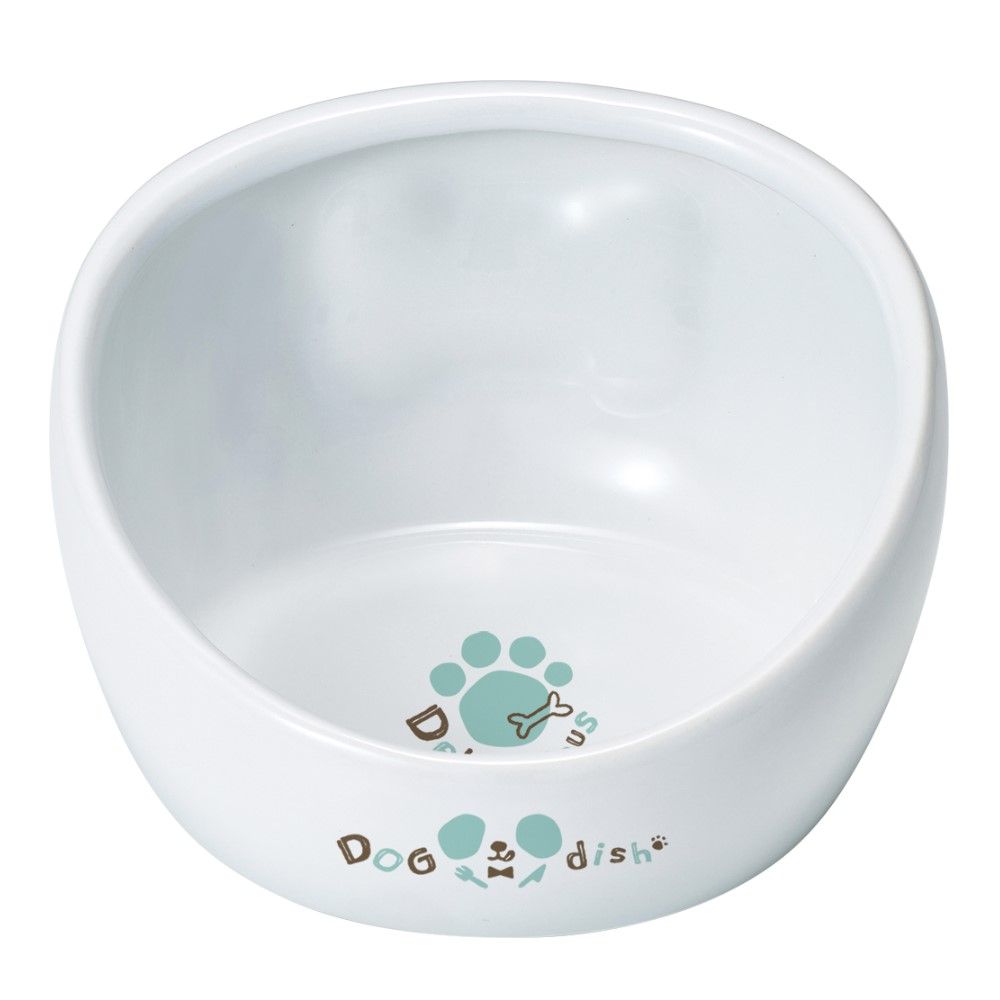 こぼれにくい 陶製食器 わんこ用 S/M （ Sサイズ ）