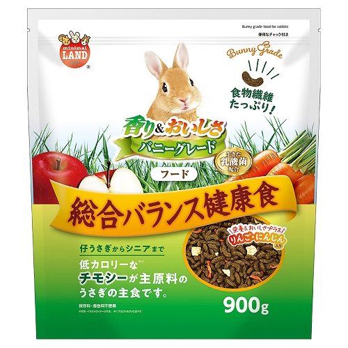 バニーグレードフード りんご・にんじん入り 900g