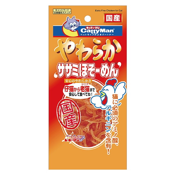 やわらかササミ ほそーめん 30g
