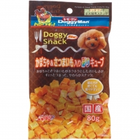 ドギースナックバリュー かぼちゃ&さつまいも入り 彩りキューブ 80g