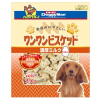 おなかにやさしい ワンワンビスケット 濃厚ミルク 580g