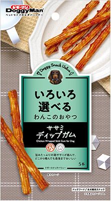 ドギースナックバリュー ササミ ディップガム 5本