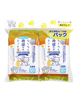 らくらく 肉球ケアシート 30枚×2