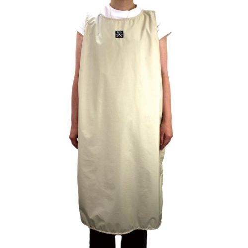 テクノ チュニック エプロン ベージュ／ブラック (ベージュ)