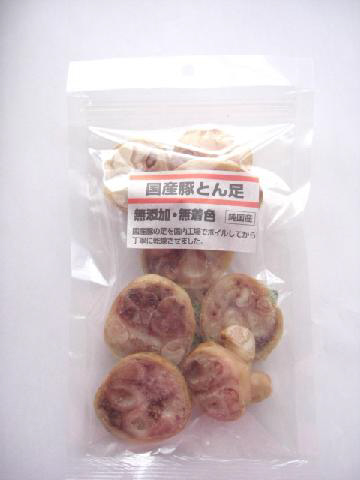 国産 豚とん足 6枚入り