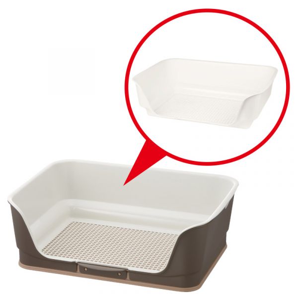 お掃除簡単 ステップ 壁付トイレ メッシュ ワイド