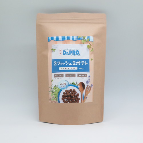 Dr.PRO. 3フィッシュ2ポテト 800g