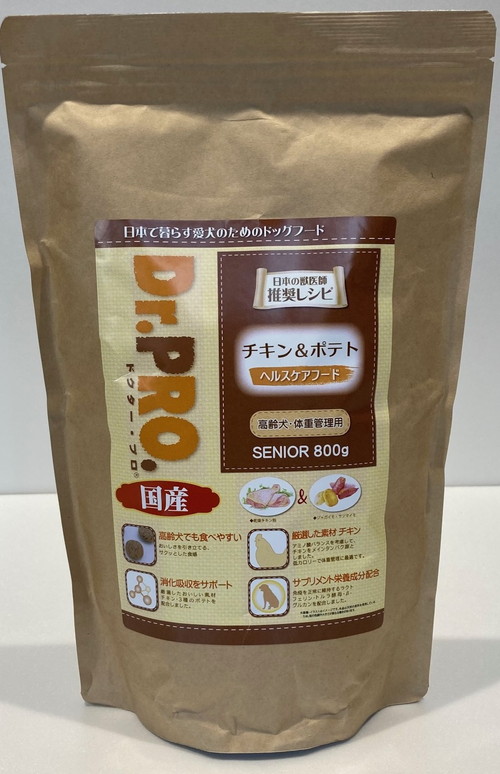 Dr.PRO. チキン＆ポテト ヘルスケアフード 800g