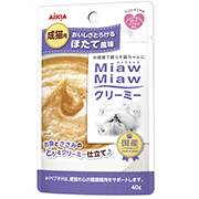 MiawMiaw クリーミー パウチ ほたて風味 40g