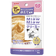 MiawMiaw クリーミー 15歳から ほたて風味 40g