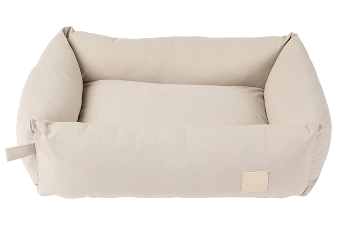 FuzzYard プレミアム コットン ベッド サンドストーン S/M （ Sサイズ ）