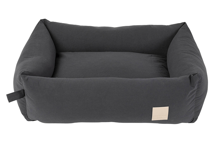 FuzzYard プレミアム コットン ベッド スレートグレー S/M （ Sサイズ ）